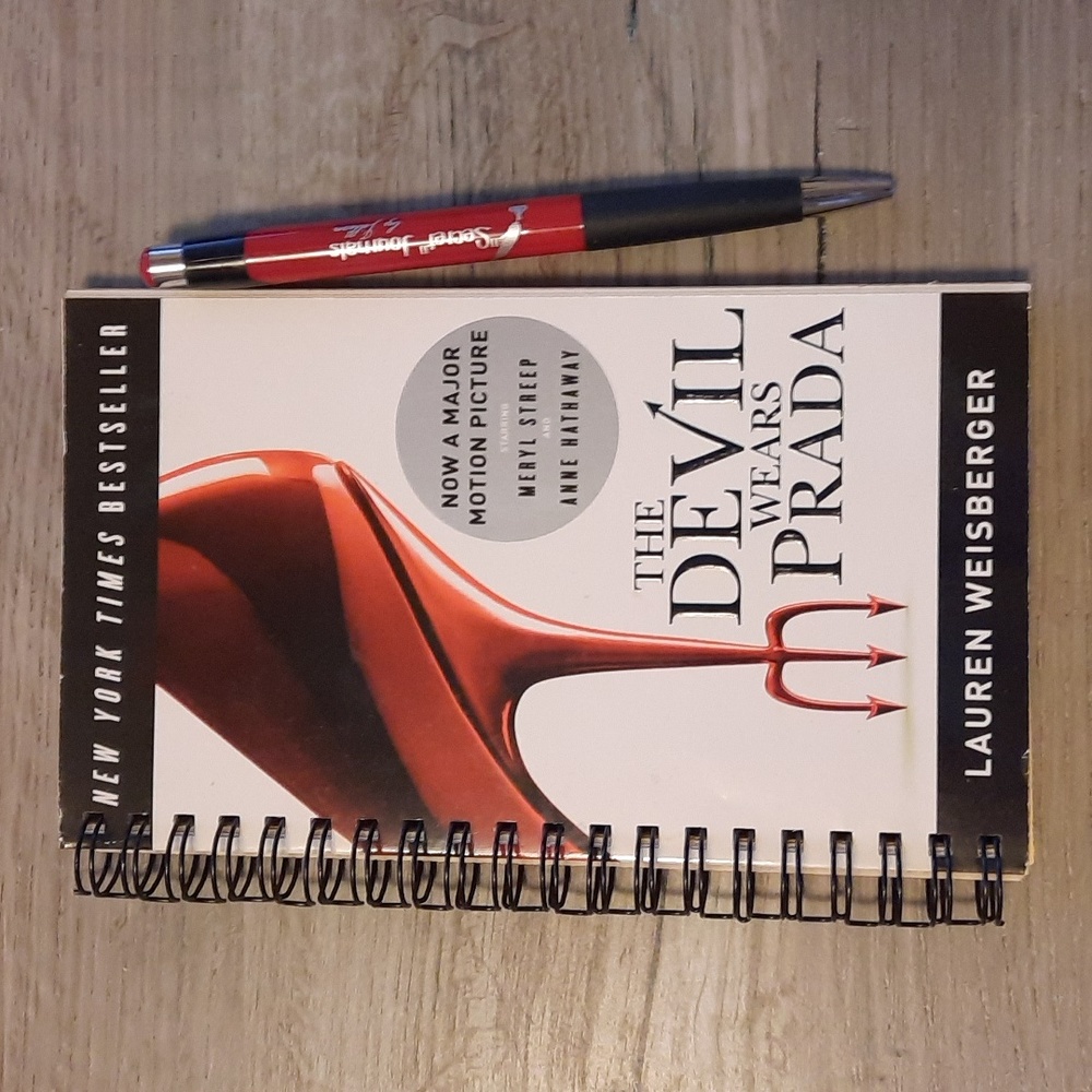 Secret Journal "The Devil wears Prada" 📚 Handmade Journal